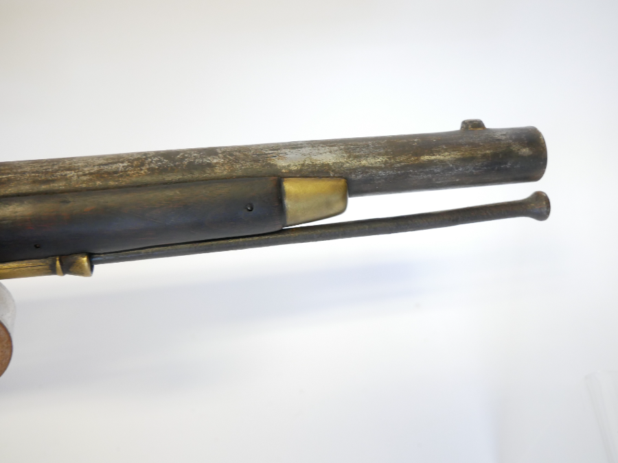 Flintlock Volunteer Brown Bess Musket By Sargant And Son With Bayonet