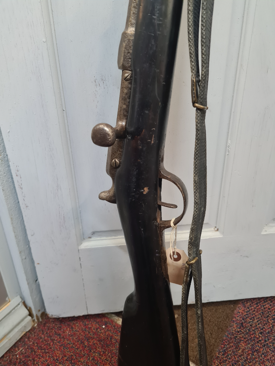 Discover our selection of French 1866 Naval Chasspot MLE rifles. Explore the used yet sturdy condition, made by Ponts of London. Shop now and enrich your collection!