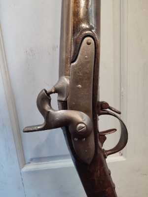 Discover our authentic Model 1822T Infantry Musket - a piece of antique French military history, converted from flintlocks. Order now for a unique collector's item.