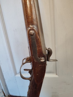 Discover our authentic Model 1822T Infantry Musket - a piece of antique French military history, converted from flintlocks. Order now for a unique collector's item.
