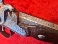 French Percussion Pistol, Maker Unknown