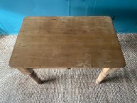 Genuine Antique Victorian Solid Pine Kitchen Dining Prep Table Seats 4 People GC