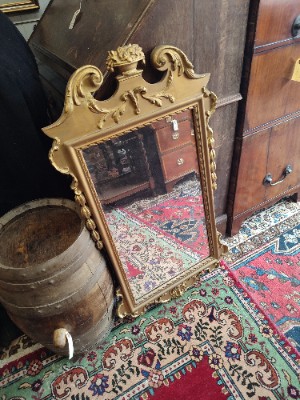 Explore our stunning George II style carved gilt wall mirrors. With beautiful floral cresting and garlands, it's a perfect decor piece. Order now for a touch of elegance.