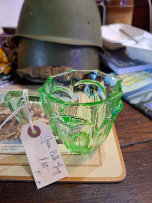 Green Milk Jug