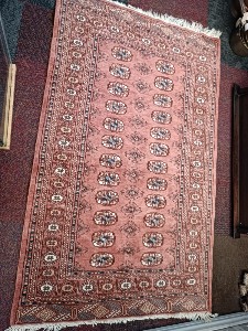 Discover our range of hand-knitted Middle Eastern carpets in vibrant red, purple, blue, and cream shades. Perfectly sized at 155x96 cms. Shop now!