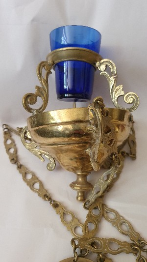 Hanging Sanctuary/Shrine Lamp