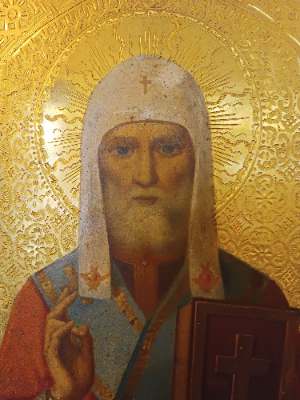 Discover our collection of antique wooden icons. Shop the 19th century Saint Alexis icon, exquisitely painted with oil on wood. Don't miss out, buy today!