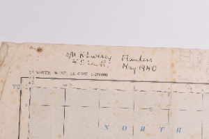 Interesting WW2 Grouping, Capt. Livesey, Incl. Medals, Sword, Hat, Maps And Insignia