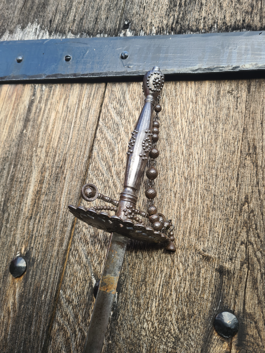 Discover our court sword collection, including the rare steel-hilted piece by Matthew Boulton, circa 1790. Explore the unique design, history, & craftsmanship. Shop now!