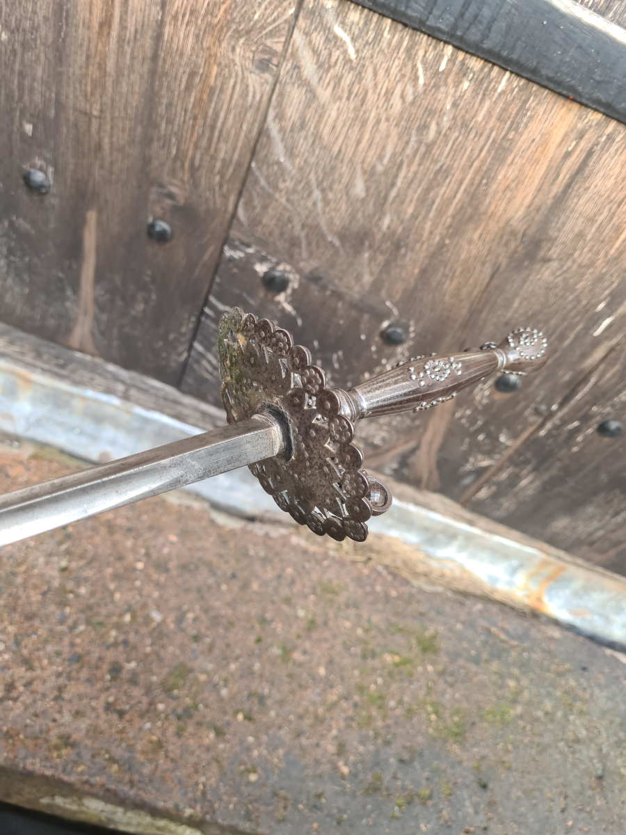 Discover our court sword collection, including the rare steel-hilted piece by Matthew Boulton, circa 1790. Explore the unique design, history, & craftsmanship. Shop now!