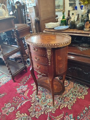 Late 19th Century Louise XV Style French Side Table