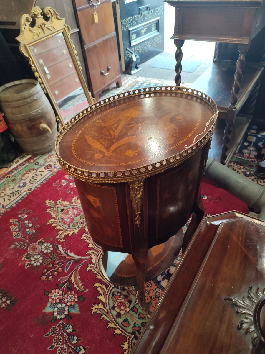 Late 19th Century Louise XV Style French Side Table