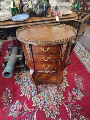 Late 19th Century Louise XV Style French Side Table