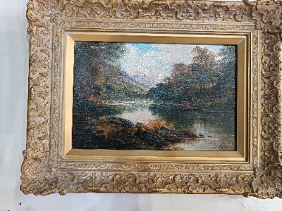 Discover the beauty of George Willis Pryce's late 19th-century oil on canvas river landscape paintings. Get lost in rustic and castle landscapes. Buy now!