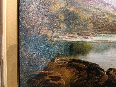 Discover the beauty of George Willis Pryce's late 19th-century oil on canvas river landscape paintings. Get lost in rustic and castle landscapes. Buy now!