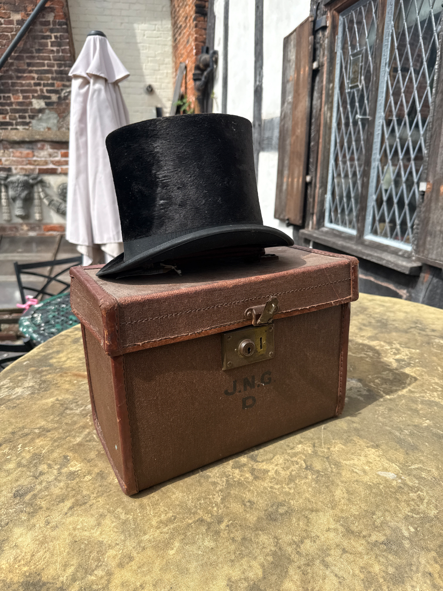 Primary image for Late Victorian Gentlemans Top Hat and Box