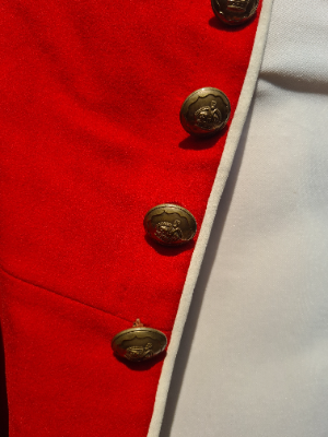 Discover a pristine officer cadet's dress tunic, likely from Sandhurst. Explore our collection for high-quality military clothing. Own a piece of history today!
