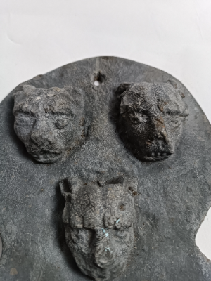 Lead Salop Fire Insurance Plaque No. 5266