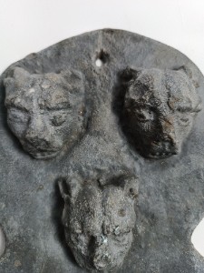 Lead Salop Fire Insurance Plaque No. 5266