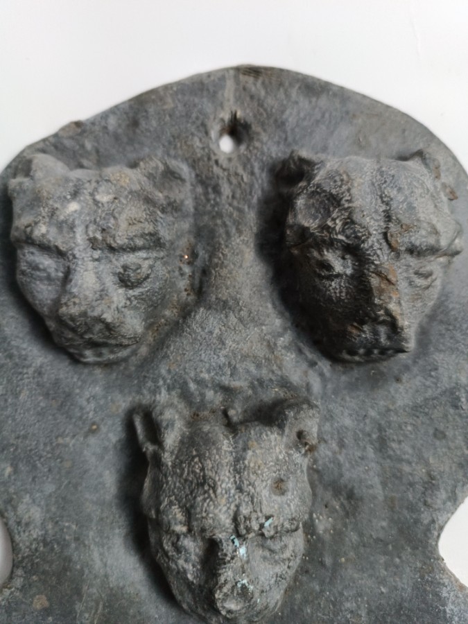 Lead Salop Fire Insurance Plaque No. 5266