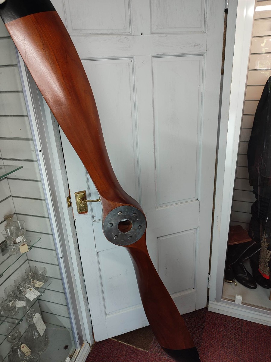 Discover rare, well-preserved 20th century wooden aircraft propellors. Dive into history with our unknown make, 78.5 long gem. Shop now!