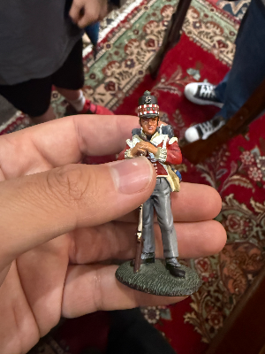 Del Prado military figure.