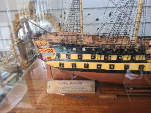 Explore our collection of historic ship models, including the HMS Superb, built by expert FT Pickering. Discover the maritime history of this 74 gun ship from 1760. Shop now.