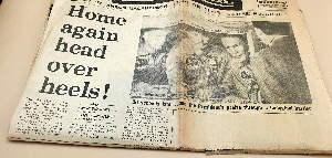 Moon Mission - Houston Moon Mail Newspaper Supplement