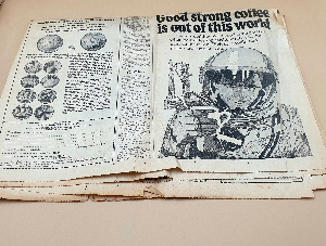 Discover the unique 'Moon Mail', a 1969 edition honoring the Moon Landing. Boasting eye-witness accounts, it's a remarkable piece of history. Shop now!