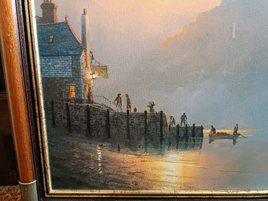 Mounts Bay Smugglers Prints By Scottish Artist Donald MacLeod