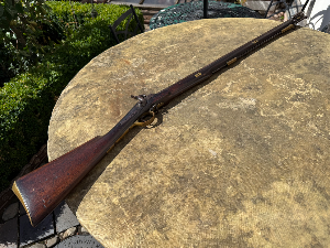A lovely Nepalese Brunswick musket. In good condition.