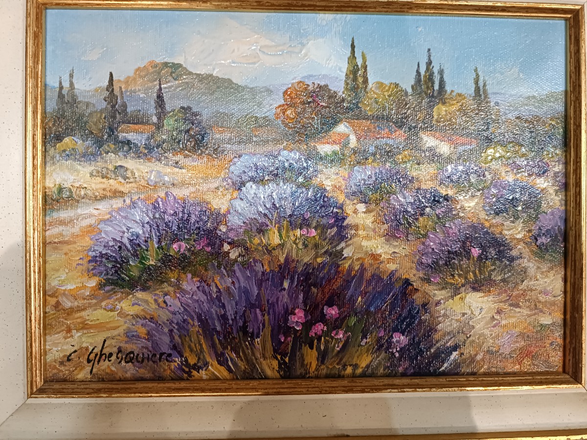Discover authentic Provence landscape paintings by Christophe Ghesquiere, a renowned contemporary artist. Explore now to add a touch of fine art to your space.