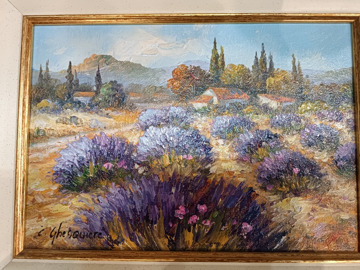 Discover authentic Provence landscape paintings by Christophe Ghesquiere, a renowned contemporary artist. Explore now to add a touch of fine art to your space.