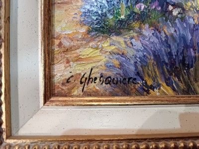 Discover authentic Provence landscape paintings by Christophe Ghesquiere, a renowned contemporary artist. Explore now to add a touch of fine art to your space.