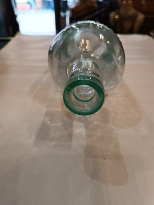 Discover a 19th-century Toddy Bottle by C. Wright & Son Ltd, London. This unique piece is 10 inches tall, perfect for mixing spirits and sugar. Shop now for quality antiques!