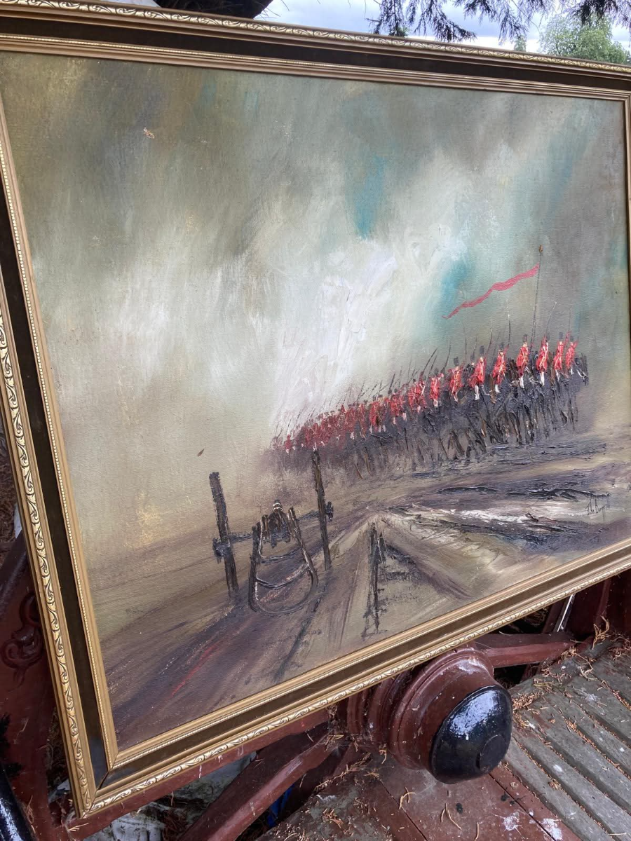 Original Oil Painting – Charge Of The Light Brigade