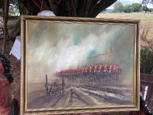 Original Oil Painting – Charge Of The Light Brigade