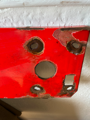 Original Vintage 4ft Enamel Metal RAILWAY SIGN Semaphore Stop Signal Arm Sign