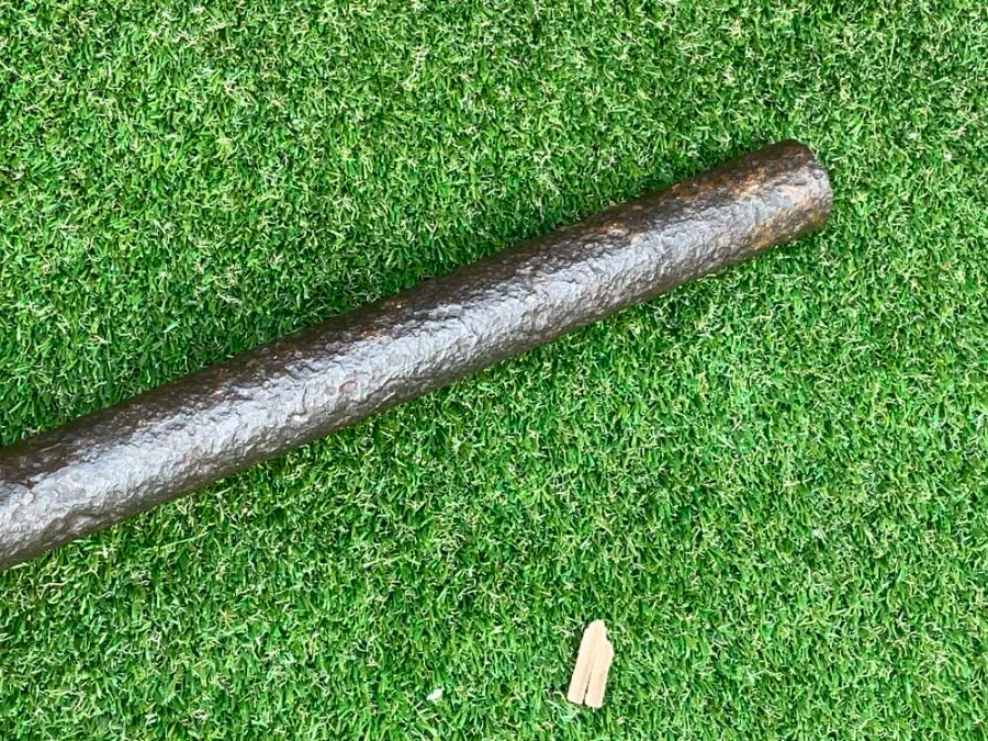 PUDDING/TOFFEE APPLE BRITISH 1WW MORTAR BOMB.