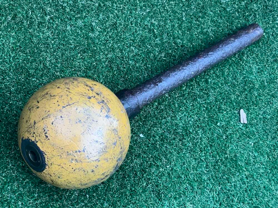 Primary image for PUDDING/TOFFEE APPLE BRITISH 1WW MORTAR BOMB.