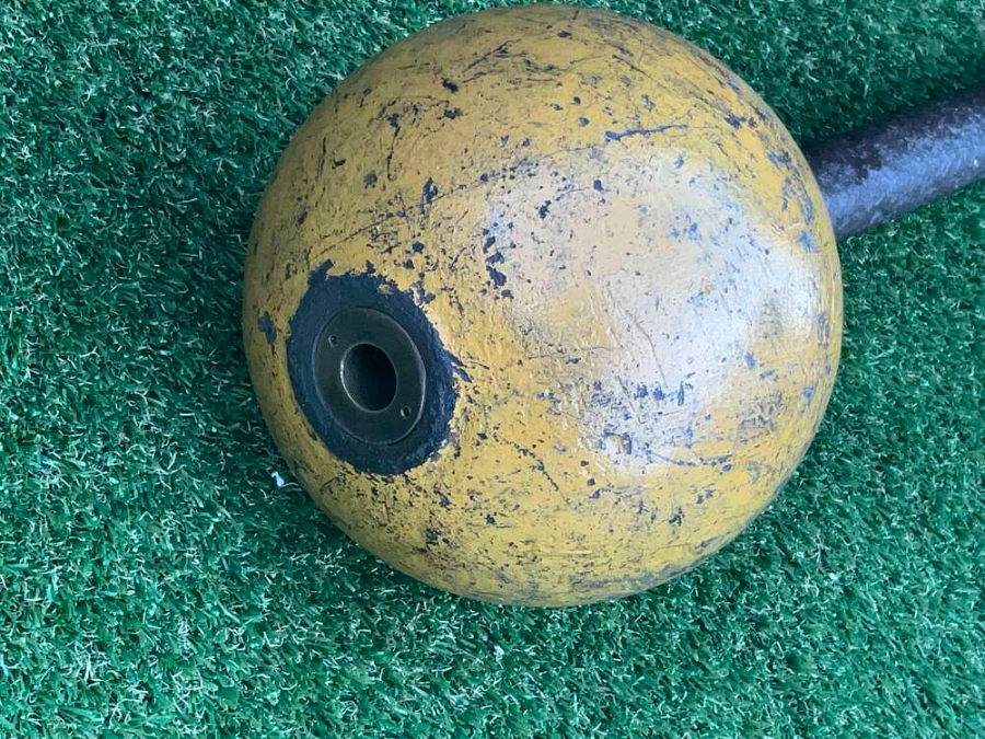 PUDDING/TOFFEE APPLE BRITISH 1WW MORTAR BOMB.