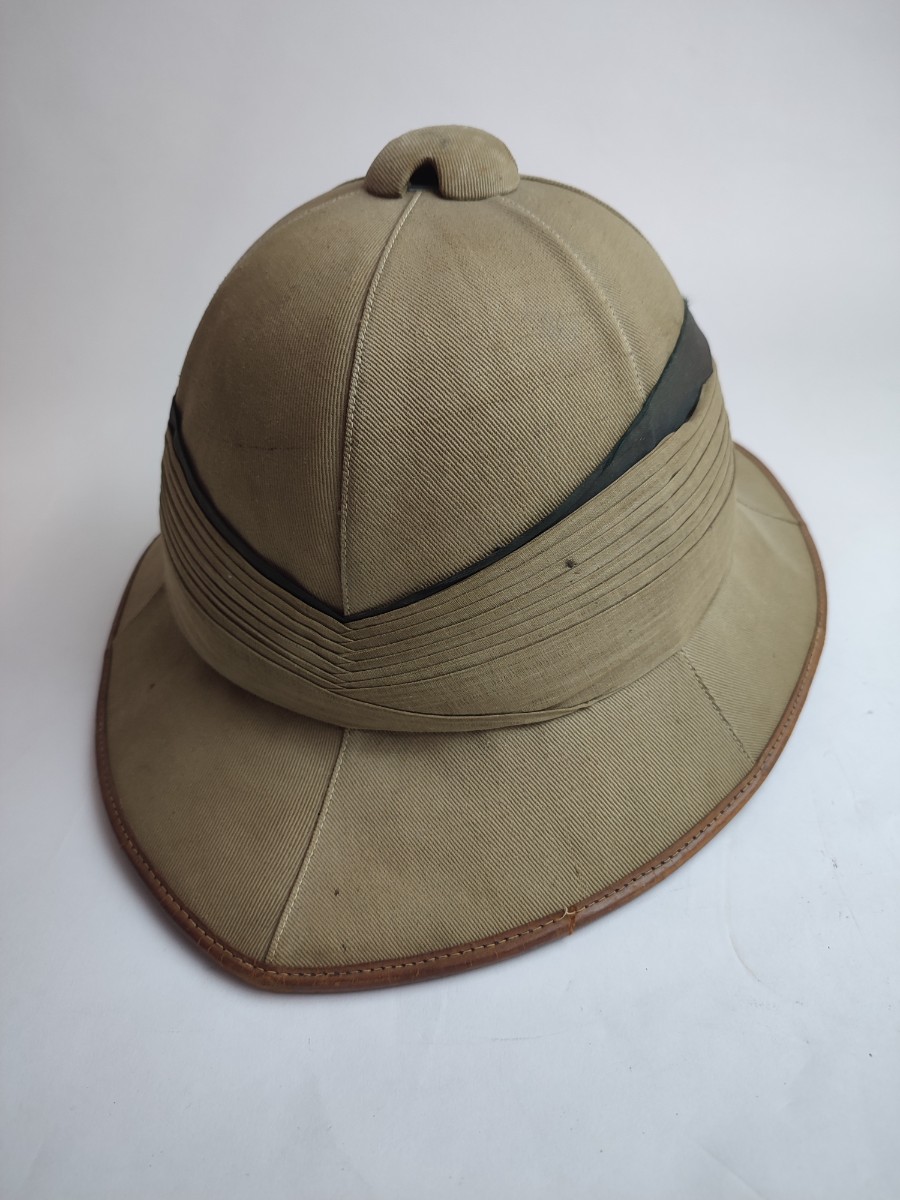 Explore our collection of authentic Wolseley helmets, privately purchased by Cpl Baily. Perfect for Palestinian Police memorabilia enthusiasts. View now and buy today!