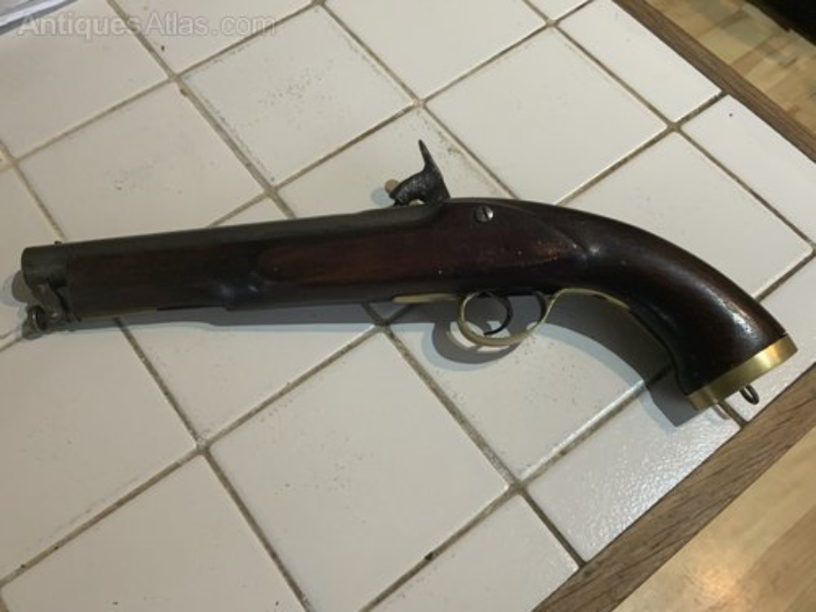 Percussion Pistol Enfield 1858 Model Military