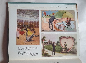 Explore our book Pictures in the Post: The History of the Postcard. Dive into a fascinating, hard-cover journey of postcards from the 19th century. Ideal for collectors and history enthusiasts. Shop now!