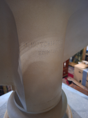 Plaster Bust of Charles Dickins by John Hutchinson, 1862