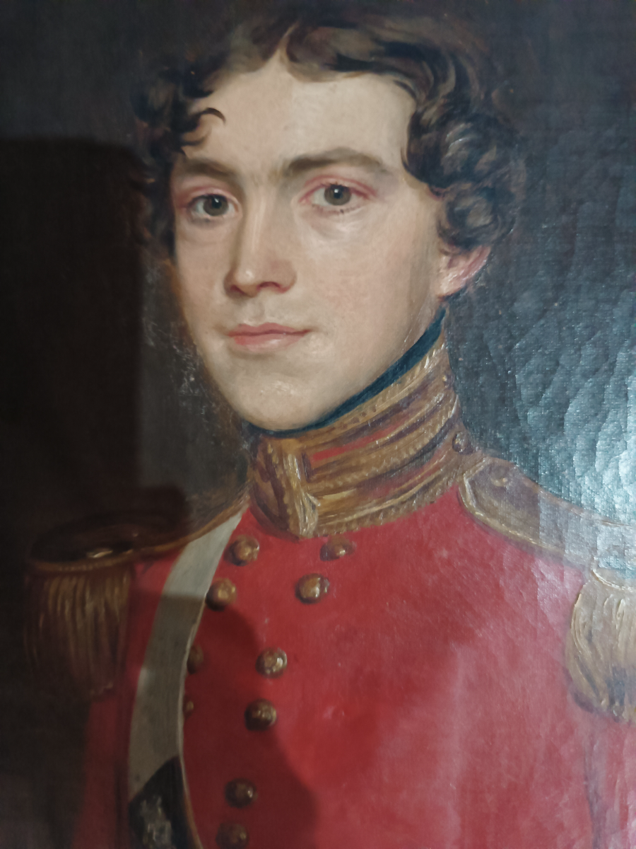 Portrait Of Captain Alfred Wright Of The 28th (North Gloucestershire) Regiment Of Foot
