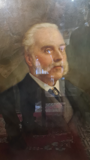 Portrait Of Walter Holland, Director Of Lamport & Holt By John Horsburgh (Scottish, 1835-1924)