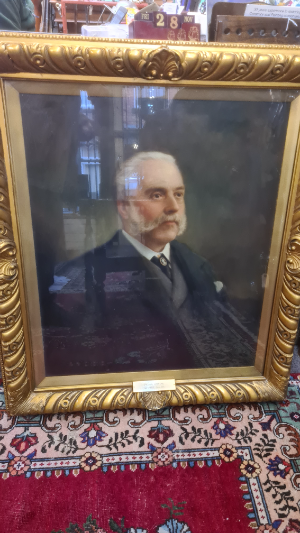 Portrait Of Walter Holland, Director Of Lamport & Holt By John Horsburgh (Scottish, 1835-1924)