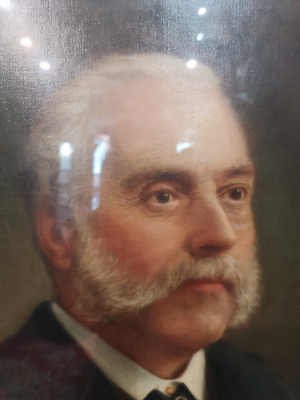 Portrait Of Walter Holland, Director Of Lamport & Holt By John Horsburgh (Scottish, 1835-1924)