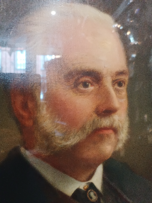 Portrait Of Walter Holland, Director Of Lamport & Holt By John Horsburgh (Scottish, 1835-1924)